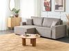 Ecksofa KARILA Taupe Rechtsseitig Bild 2