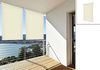 Sonnen-schutz Außen-rollo Balkon-rollo B: 140 x L: 230 cm beige creme Balkon-sicht-schutz 1 Stück Bild 3