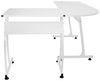 Gardenia Corner Weiß Eckschreibtisch Stahl, 112,5 x 147,5 x 74 Bild 5