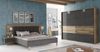 FORTE Ricciano Kleiderschrank, Holzwerkstoff, Braun/Grau, 220,1 x 210,5 x 61,2 cm Bild 5