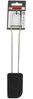 FMprofessional Teigschaber, Edelstahl, Schwarz-Silber, ca. 28cm Bild 4