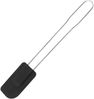 FMprofessional Teigschaber, Edelstahl, Schwarz-Silber, ca. 28cm Bild 1