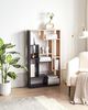 Regal ALMA 122 cm Braun Schwarz Bild 2