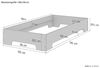 Funktionsbett Bettrahmen 100x190 Pensionsbett, Gästebett mit wählbarem Zubehör V-60.56-10-190 Rollrost inkl. Bild 2