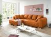 Bega Ecksofa SENTINA L-Sofa Samtoptik gelb inkl. Kissen Bild 4