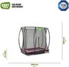 Exit Bodentrampolin Silhouette | Rosa | 153x214 cm Bild 3