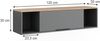 Wandregal Betti Anthrazit/Sonoma 120 x 30 cm Vicco Bild 3