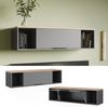 Wandregal Betti Anthrazit/Sonoma 120 x 30 cm Vicco Bild 4
