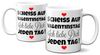 TASSENKING Tasse, Scheiss auf Valentinstag. Ich liebe dich jeden Tag - Tasse Bild 4