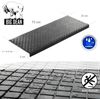 BigDean Stufenmatte 10 Stück Treppenstufenmatten aus Gummi 75 x 25 cm Anti Rutsch, Eckig, Höhe: 3 mm, Outdoor geeignet, Antirutsch, Witterungsbeständig, Easy Clean Bild 3