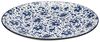 GUSTA 02266000 OTB Floral Speiseteller Teller flach Ø 26,5 cm, blau/weiß Bild 3