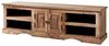 TV-Board Sheesham 150x45x45 grau geölt LEEDS #48 Bild 1