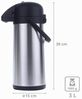 Airpot 3 Ltr aus Edelstahl, doppelwandig Bild 2