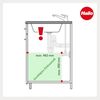 Trenta 7, Abfallsammler für Drehtüren, graphitgrau Bild 3