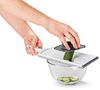 Gravidus Gemüsehobel Gemüsehobel Küchenreibe Kartoffelschneider Küchenhobel 6 Stufen weiß Bild 5