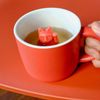 Donkey Products Tier Tasse Maneki Neko, Lucky Mug, Tasse mit Katze, Porzellan, Rot, 150 ml, 210345 Bild 5