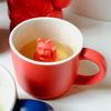 Donkey Products Tier Tasse Maneki Neko, Lucky Mug, Tasse mit Katze, Porzellan, Rot, 150 ml, 210345 Bild 3