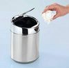 WENKO Tisch- und Kosmetikeimer mit Sensor Chrom, 2 l Bild 3