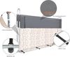 CCLIFE Kaminholzregal Kaminholzregal Metall Aussen Stapelhilfe für Brennholz Bild 3
