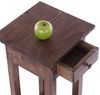 DESIGN DELIGHTS Telefontisch VINTAGE TELEFONTISCH NAPOLEON 75x30cm, braun, Altholz, Beistelltisch Bild 5