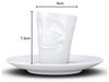 FIFTYEIGHT Espresso Mug mit Henkel 80ml - Vergnügt weiß Bild 5