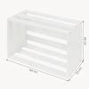 Beistelltisch Rønde 43x64x33 cm Weiß [en. casa] Bild 2