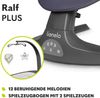 LIONELO Ralf 2in1 Babywippe und Liegestuhl, Fernbedienung, 12 Melodien, zwei Schaukelrichtungen, 5 Schaukelgeschwindigkeiten, Sperrung, Rückenlehnenverstellung, Timer, leiser Betrieb Bild 5
