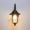 Lindby Außen-Wandleuchte Mertis, Metall, Transparent IP44, 1 x 60 W Bild 3