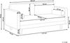3-Sitzer Sofa hellbeige NURMO Bild 3
