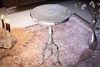 riess-ambiente Beistelltisch SAVOY 55cm silber, Metall · rund · Couchtisch · Orientalischer Stil Bild 4