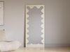 Vente-unique - GANSU Spiegel Holz, PlatteMetall Beige - B 2 cm x H 160 cm x L 70 cm Bild 4