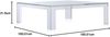 Kartell Invisible Table, Glasklar, H. 31.5 cm Bild 2