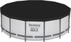 Bestway Abdeckplane rund, PVC schwarz, Ø 427 cm Bild 4
