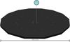 Bestway Abdeckplane rund, PVC schwarz, Ø 427 cm Bild 3