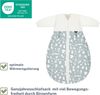 Alvi Kombi-Schlafsack | Ganzjahres Baby-Schlafsack 2-teilig | Innensack mit Ärmel & gefütterter Außensack | Temperaturen von 15 bis 30°C, Größe:110, Design:Zootiere puderblau Bild 2