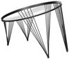 SAFAVIEH Metal Launchpad Chair, in Black and White Bild 3