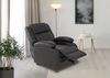 Fernsehsessel Relaxsessel Liege Sessel Lincoln, Kunstleder ~ creme Bild 2