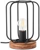 Brilliant Leuchten No. 93147-66 Tischleuchte Tosh E27 antik holz schwarz korund Bild 2