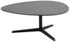 Barnsley Couchtisch 95x100 Glas Schwarz Tisch Beistelltisch Sofatisch Wohnzimmer Bild 5