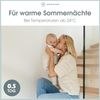 emma & noah Baby Schlafsack mit Füßen 0. 5 TOG, Leinen Schlafsack mit Beinen für den Sommer, 100% Leinen, OEKO-TEX Zertifiziert, Stampelsack für Neugeborene (Essential Mint, 110) Bild 2