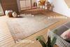 Nouristan Gizeh In- & Outdoor Teppich Flachgewebe – Modernes Design, Vintage Optik, Used Look, Waschbar, Wetterfest & UV-beständig für Balkon, Terrasse, Garten, Wohnzimmer – Creme Rot, 115x170 cm Bild 4