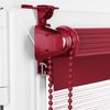 Doppelrollo Klemmfix ohne Bohren 55x130 cm Rot Duo Rollo Klemmrollo Sonnenschutzrollo Fensterrollo für Fenster & Türen Zebrarollo Seitenzugrollo Bild 2