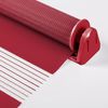 Doppelrollo Klemmfix ohne Bohren 55x130 cm Rot Duo Rollo Klemmrollo Sonnenschutzrollo Fensterrollo für Fenster & Türen Zebrarollo Seitenzugrollo Bild 3