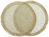 Platzmatte Mandala 2er Set Platzset Untersetzer Tischset Tischmatte Tischwäsche Bild 2