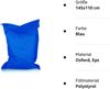 BuBiBag XXL Sitzsack, Outdoor Sitzsäcke für Kinder und Erwachsene, Bodenkissen Beanbag Fatboy wetterfest (Blau 145x110 cm) Bild 4