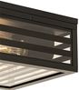 Qazqa Außen-Deckenleuchte Reims, ohne Leuchtmittel, Warmweiß, QAZQA Außen Decken­leuchte, e27, Schwarz, Aluminium, Modern Bild 2