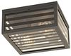 Qazqa Außen-Deckenleuchte Reims, ohne Leuchtmittel, Warmweiß, QAZQA Außen Decken­leuchte, e27, Schwarz, Aluminium, Modern Bild 5
