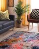 Teppich bunt 140x200 cm Kurzflor MARDIN Bild 2