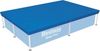 Bestway Poolabdeckung Flowclear rechteckig, Polyethylen blau, 221x150 cm Bild 2