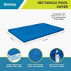 Bestway Poolabdeckung Flowclear rechteckig, Polyethylen blau, 221x150 cm Bild 3